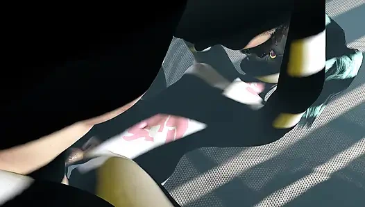 Getting Freaky with Rebecca Cyberpunk Edgerunners Parody