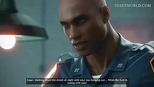 Große betrügende ehefrau würde alles tun, um ihren ehemann aus dem gefängnis zu retten (3D anime)