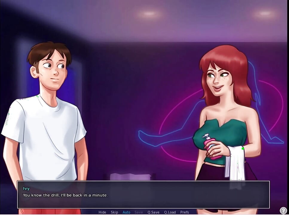 Summertime Saga - Ivy Sex Scene.