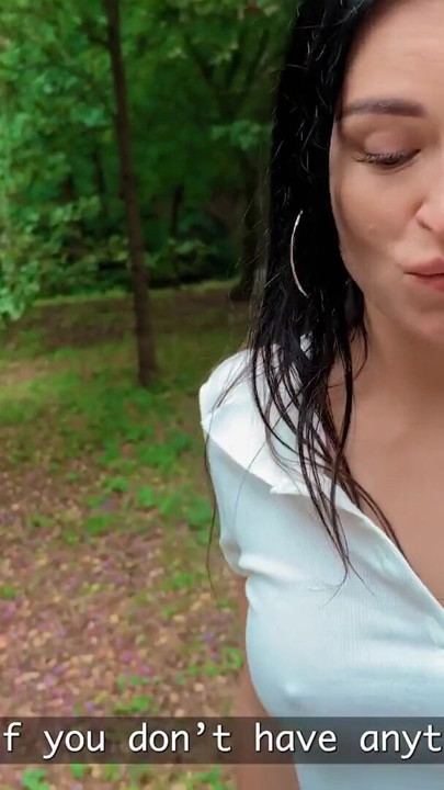 DEBT4k. What she is hiding under the skirt? | Clip 1