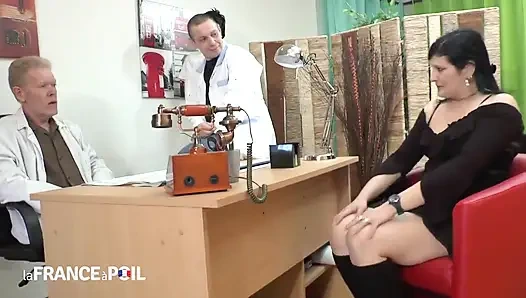 Big Brunette Bitch Gets Shaved and Fist Fucked