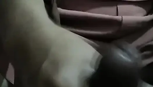 A neighbor's wife asks for a ride