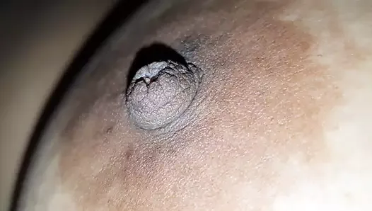 Squeezing my sister-in-law's nipples while She is sleeping