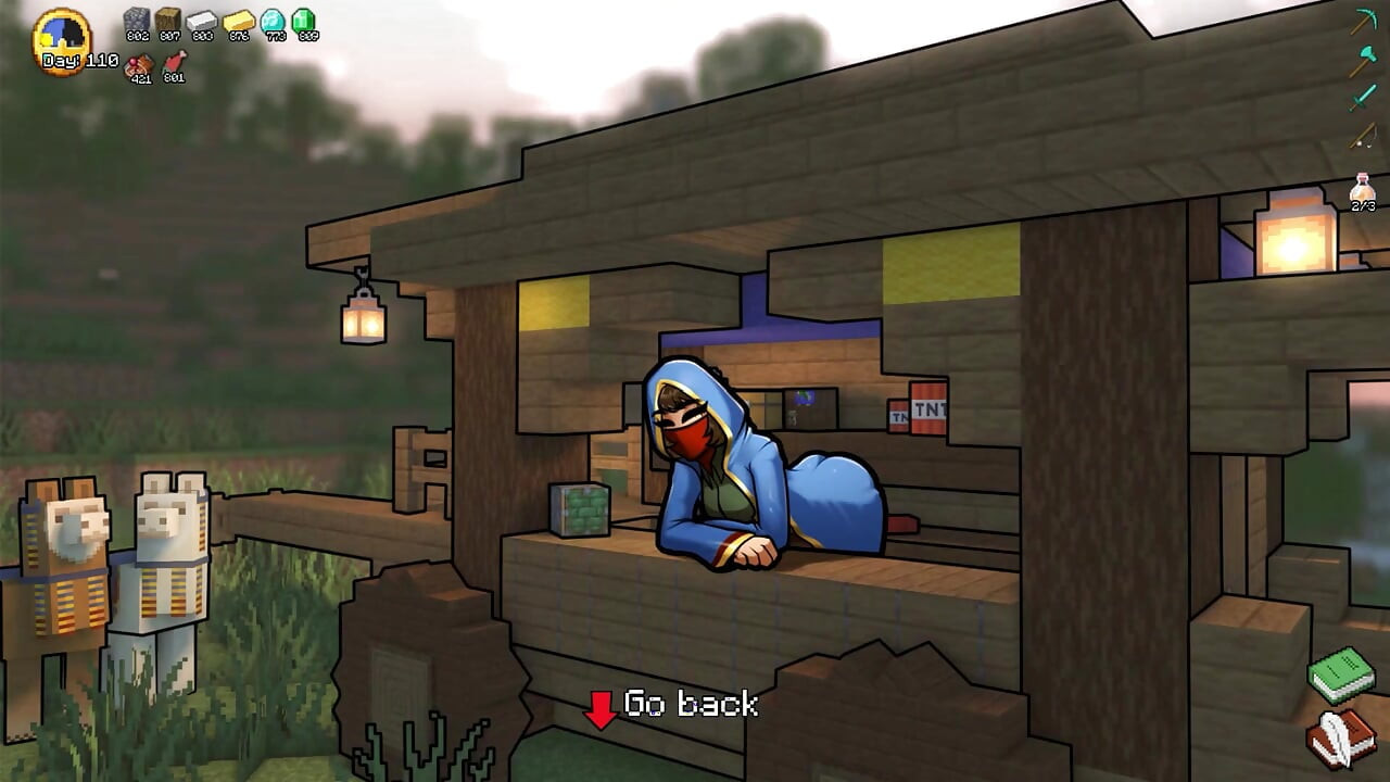Minecraft Nadržené řemeslo - Část 59 Herobrine Finále Strašidelné !! podle Loveskysanhentai
