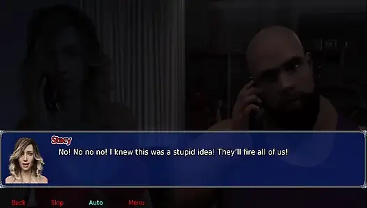 The office wife #24 - Stacy got fucked by the guys at work...Jason fucked stacy in the car and a stranger joined in.