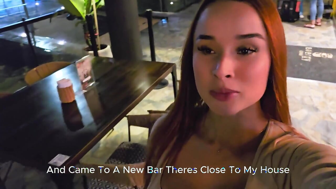 Young Colombian Has Public Sex in the Bathroom of a Restaurant with a Stranger! - Abella Olsen