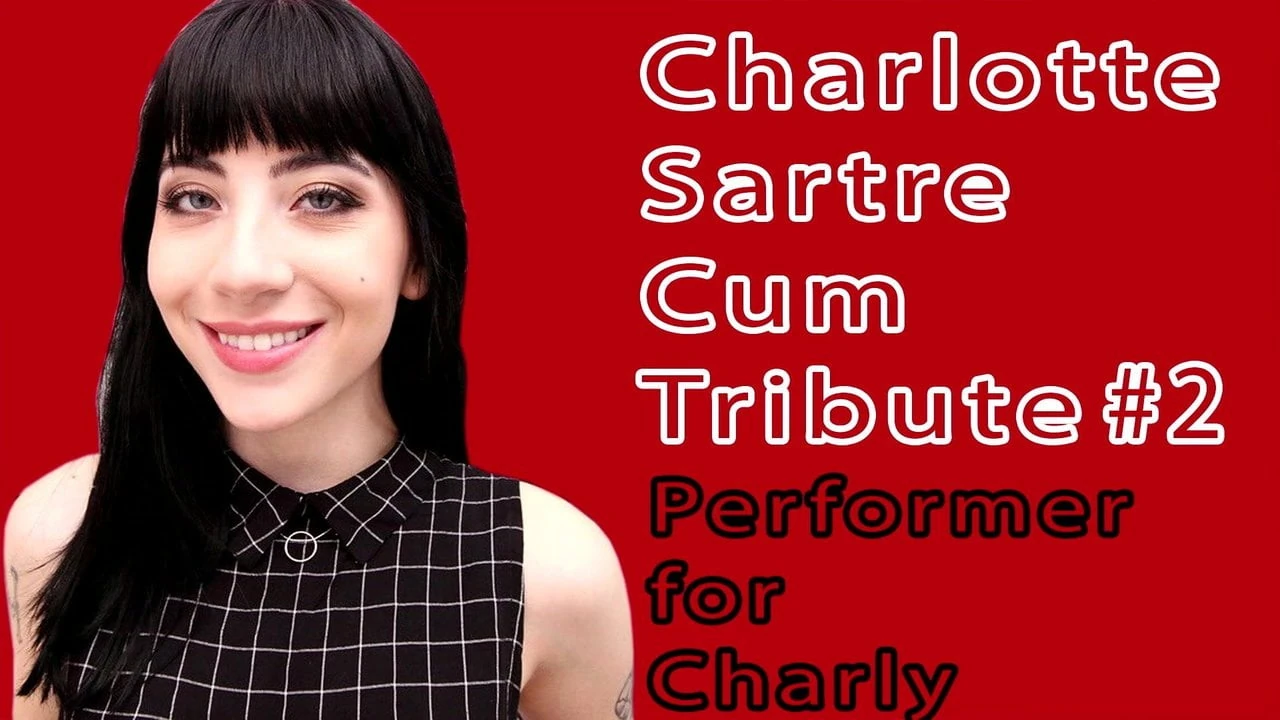 Charlotte sartre #2 počast spermi porno zvezde (sperma na videu - cov)