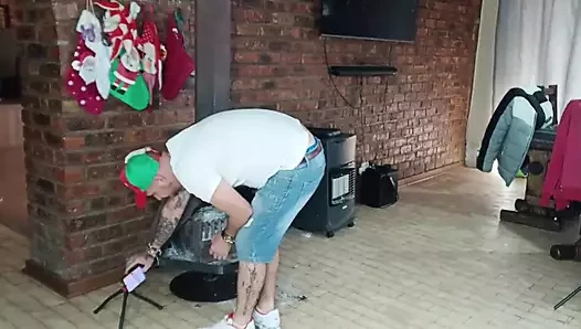 Fire porn video – Wintertime Fuck Infront of the Fire Place
