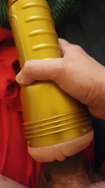 Playing with fleshlight 1