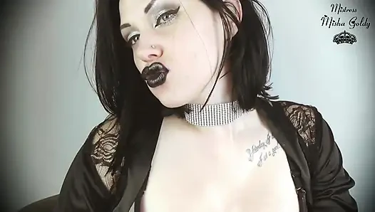 Black lips tease JOI
