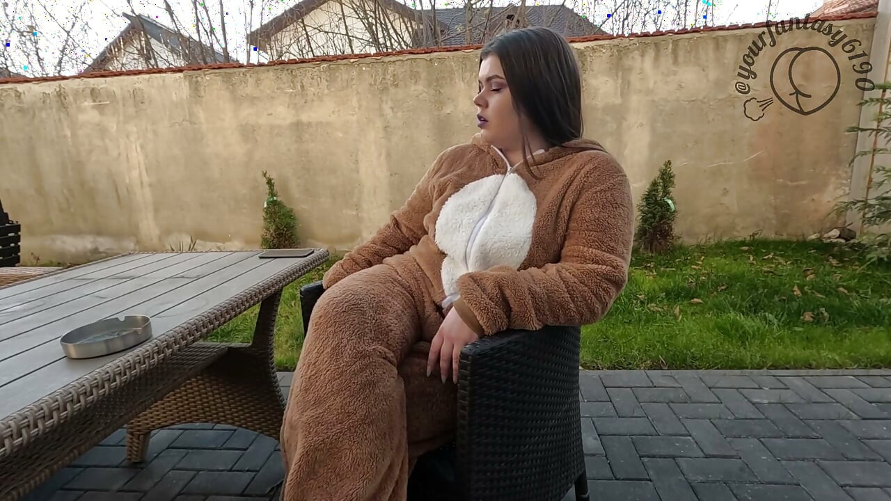 Muffled Farts in Reindeer Suit Outside