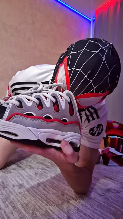 The Young Spider-man Cum All Over Osiris Sneakers