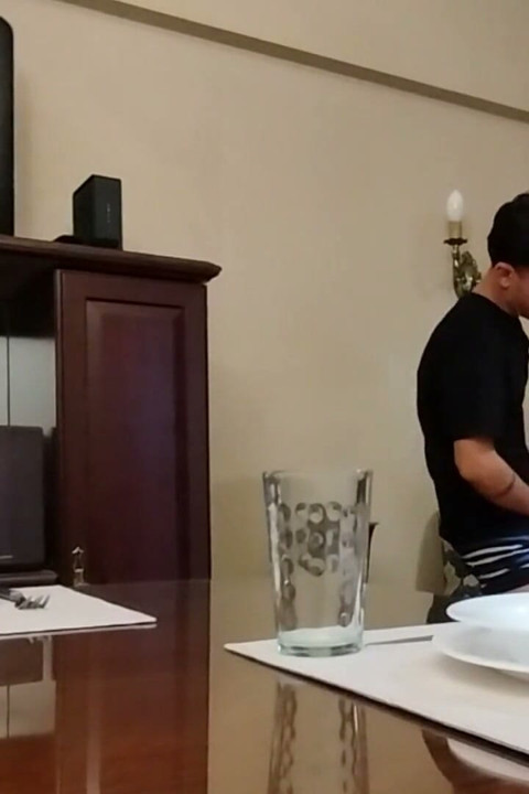 Videos for Fans: My Stepson Comes to My Table to Seduce Me