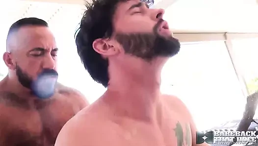 BAREBACKTHATHOLE Latin Alessio Romero Fucks Jackson Fillmore