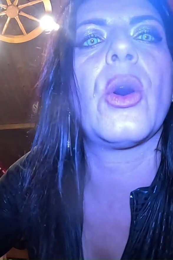 Obey My Tits - Vampire Gooning JOI with Leather & Sparkling Claws