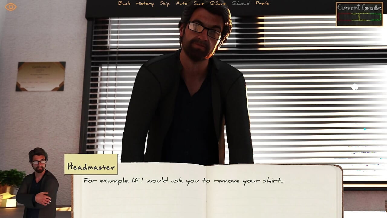 Bound to College 1 - College Headmaster Humiliates Me to Get Better Grades