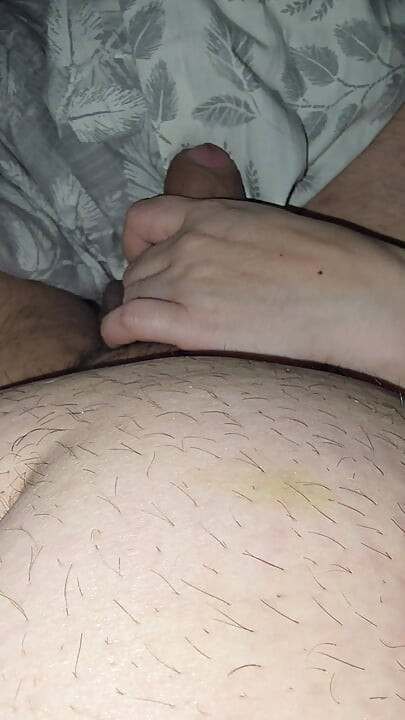 Step mom Gets into the Wrong Bed in the Dark and handjob step son dick by mistake