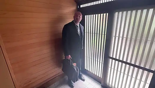 Busty Blonde Housewife Fucks Husband after Huge Business Deal