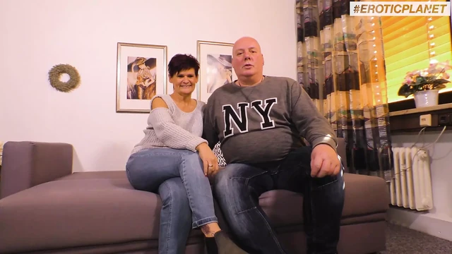 German private clip at home