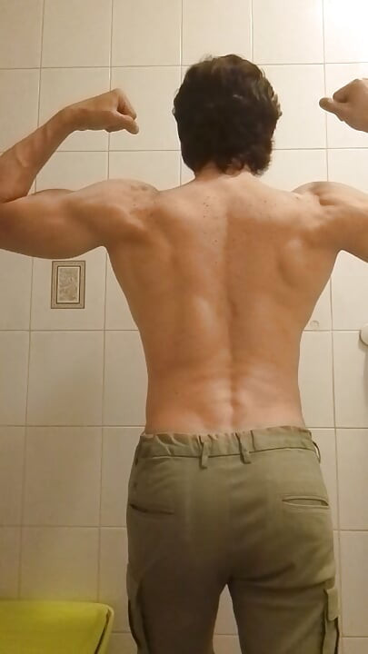 Muscles and cock