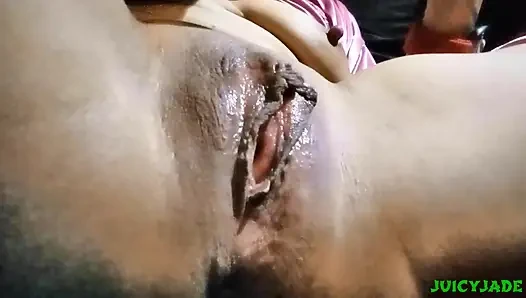 Close up Clit Vibe on Petite Pinay Volume 07