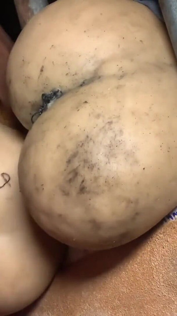 Emotional moment from "Very big cumshot  five times fucking dirty ass cumin"