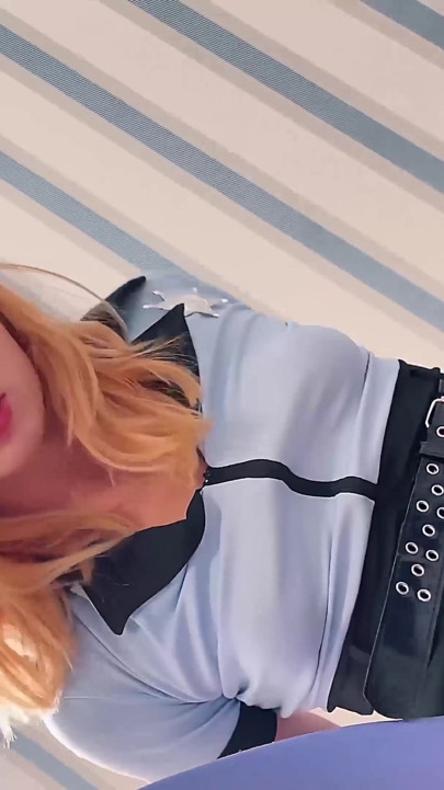 Sexy Girl Arranged Surprise and Sat on My Face in Police Suit | Clip 1