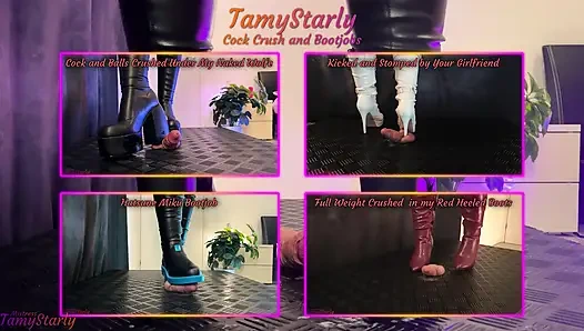 Akira kama çizmelerimle yumurtalarını eziyorum