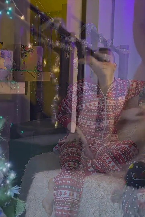 #446 Stepdaddy Fucks Athletic Twink on New Years Eve Couch