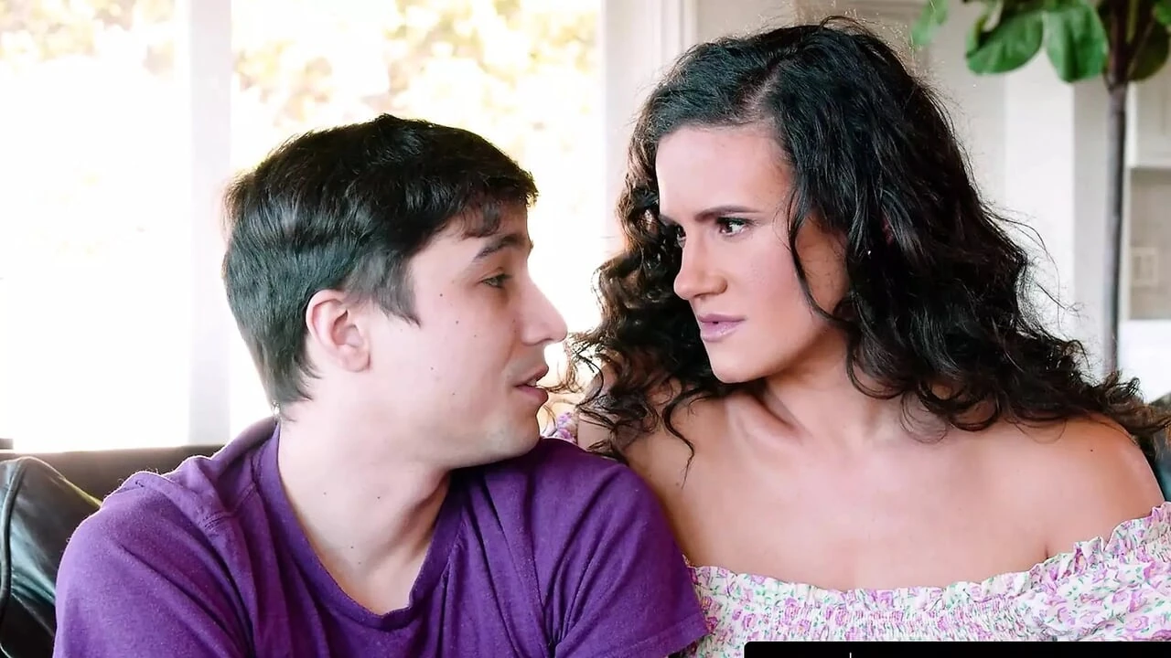 MOMMY'S BOY - Horny Busty MILF Penny Barber Hard Rough Rides Stepson's Big Dick After Scolding Him