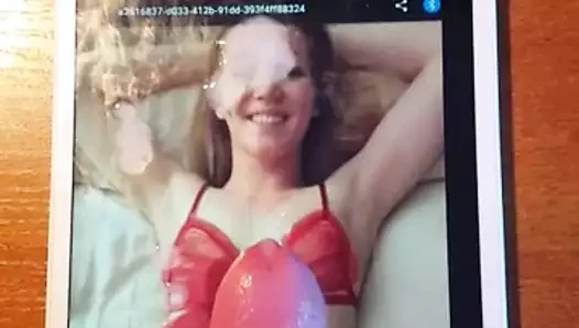 Seksi sürtüğün üstüne boşalma