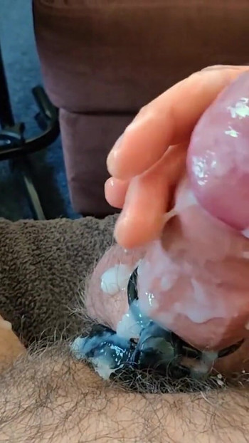 Stunning moment from "Edging Hangover Cure - Creamy Thick Cum - SlugsOfCumGuy"