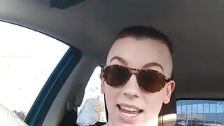 Alt Redhead Cums After Public Exhibitionism