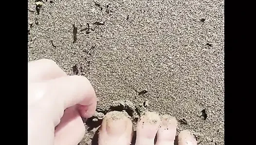 Beach Feet Teasing