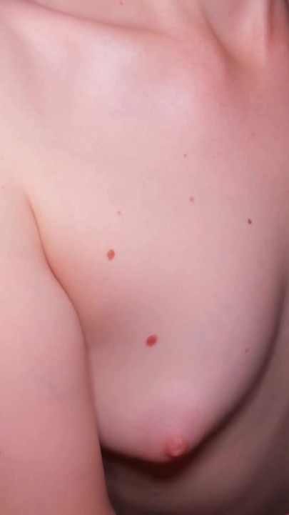 Unforgettable moment from "sloppy blowjob, cum on tits"