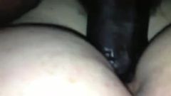My BBC in sum wet ass pussy