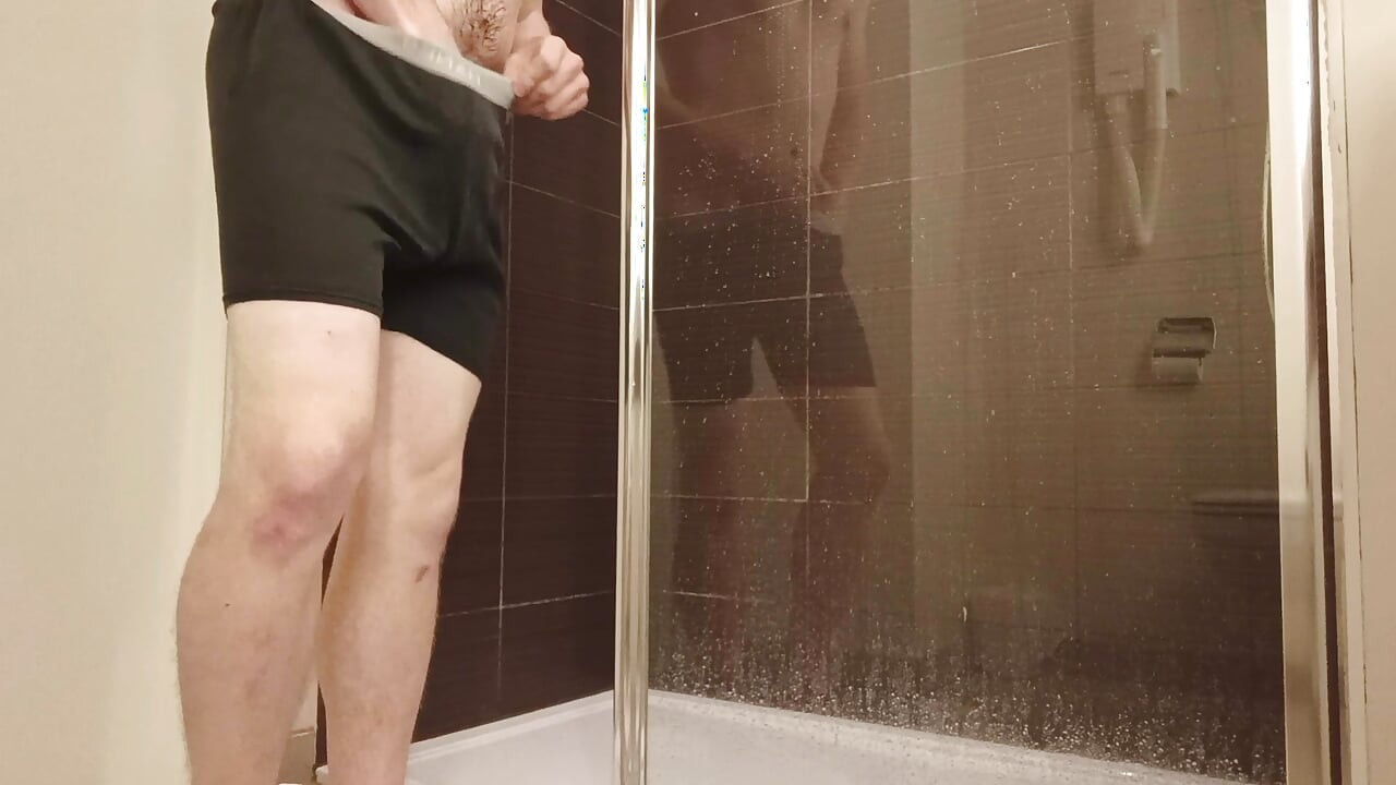 Just taking a hot shower