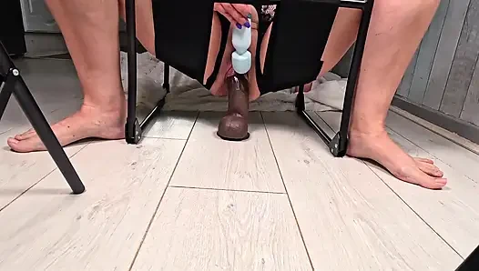 BBC Dildo Fuck