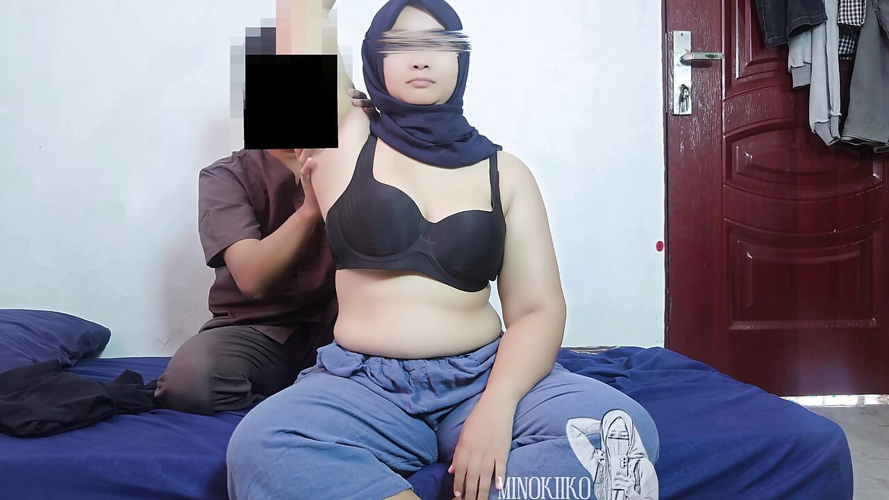 Asian Village Girl Wore Hijab But Enjoy Every Touch – Sensual Massage - Minokiiko