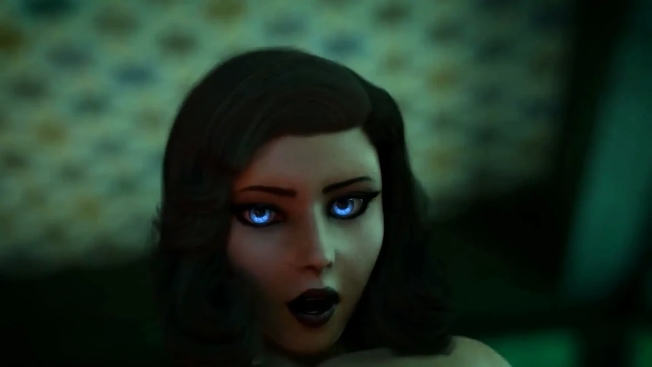 Elizabeth From Bioshock Cums in the Cowgirl Position