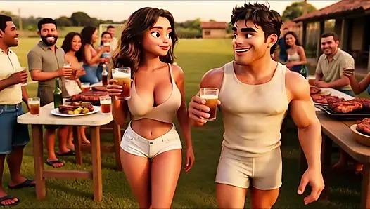 Beautiful Young Natalia Loses Her Virginity To Her Strong Neighbor After An Intense Night Full Of Pure Passion