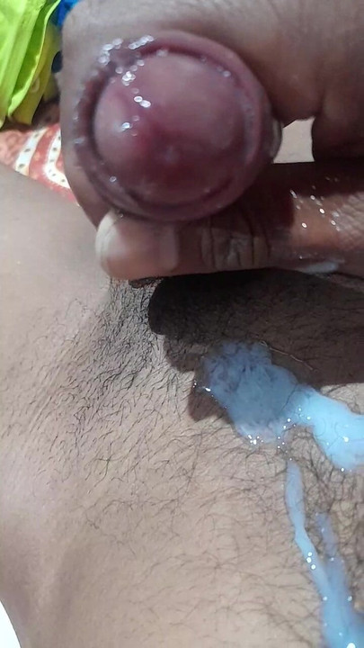 Look how much cum my cousin released