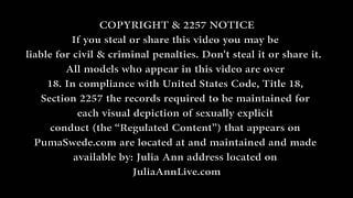 Julia Ann Live