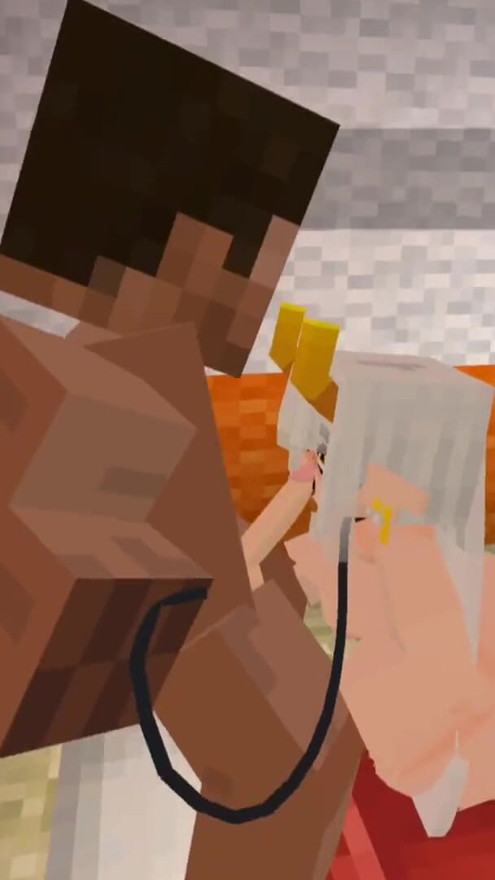 Minecraft Jenny Mod Fapcraft Meeting some one special with some nice thighs and horns | Clip 1