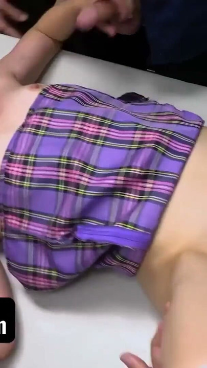 Shoplyfter - Blonde Teen Caught Stealing For The Third Time And Gets Gangbang By The Security Team | Clip 2