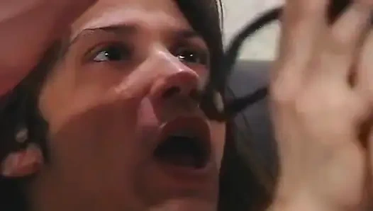 Blonde Seductress Gets Intensely Fingered and Makes Him Cum