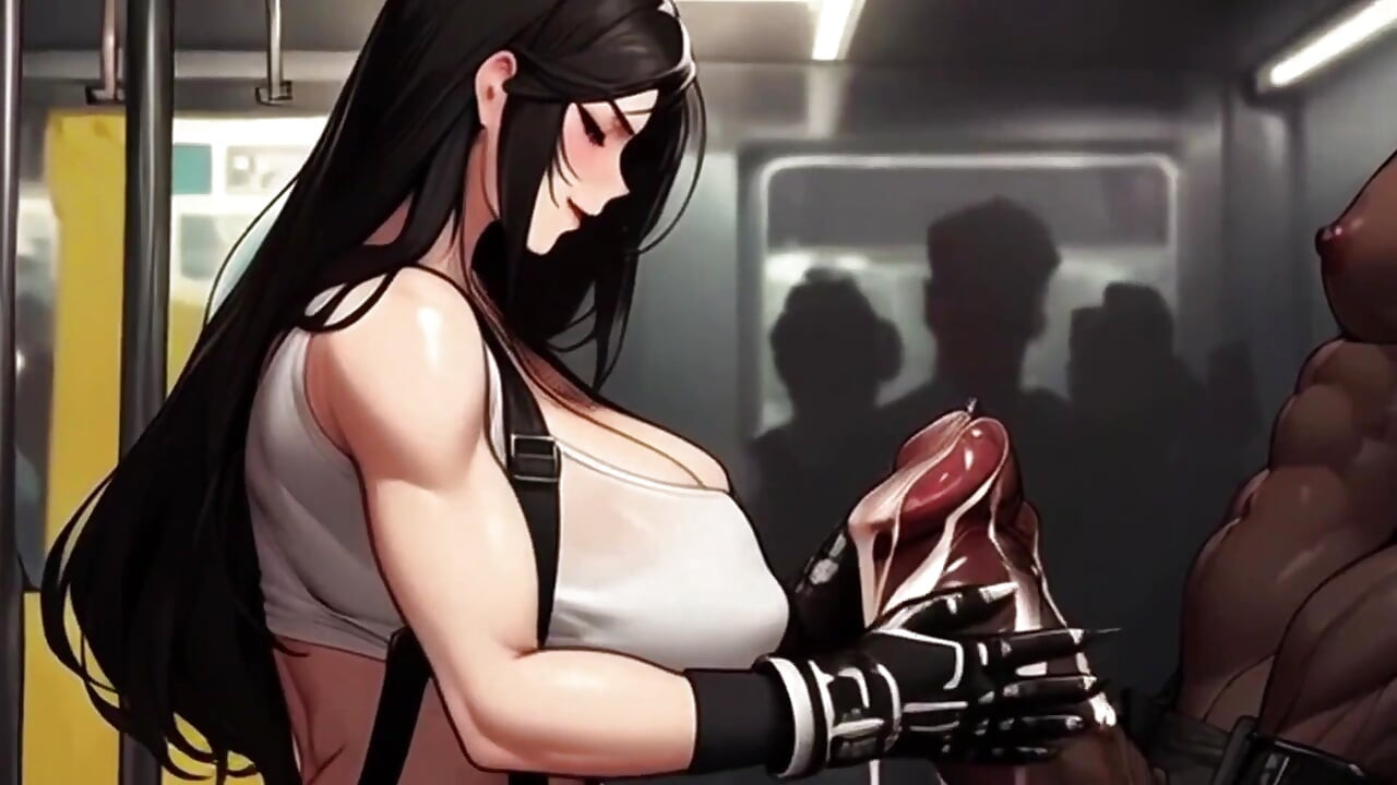 Tifa cherche une bite dans le train