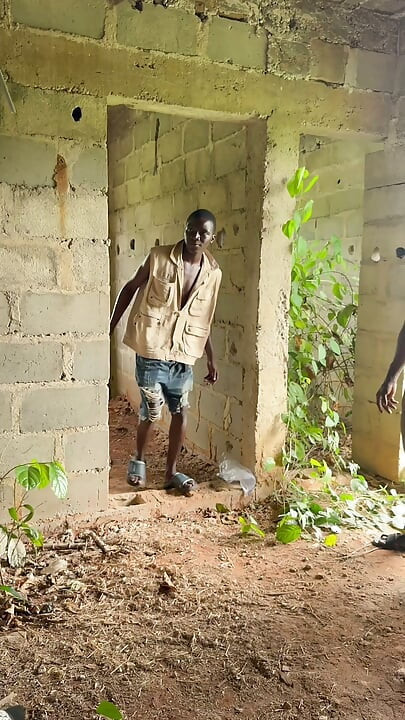 Two Twinks Besties Caught Fucking Outside by Two Black Street Thugs
