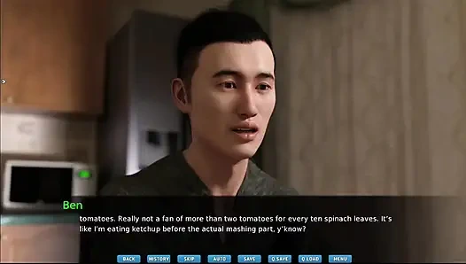 Terikat untuk menyenangkan #3 - Johannes menonton Julia tidur siang di baju tidur seksi.