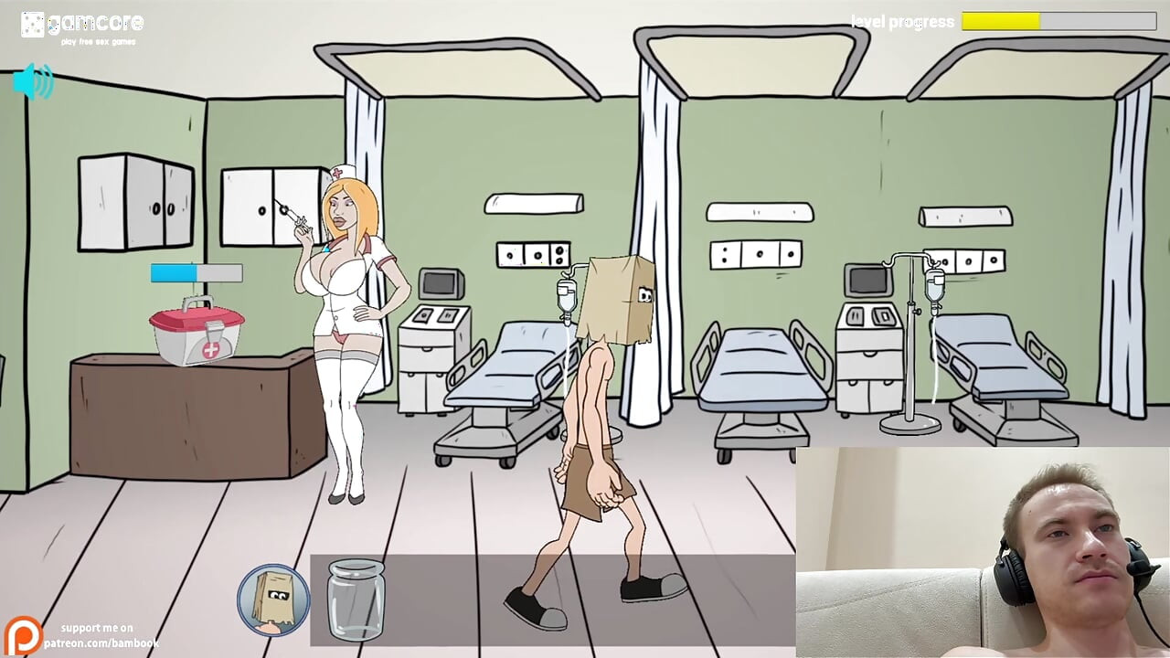 FuckerMen Hospital – Big Tits Nurse Sucks My Huge Cock  Adult Game Playthrough